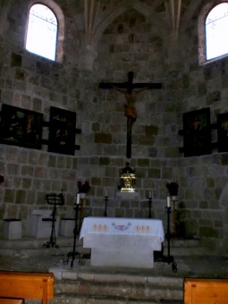 Interior de la Iglesia de Letur
