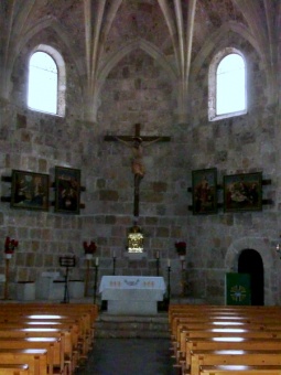 Interior de la Iglesia de Letur