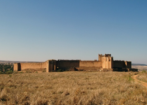 Vista general del Castillo de Montalbán